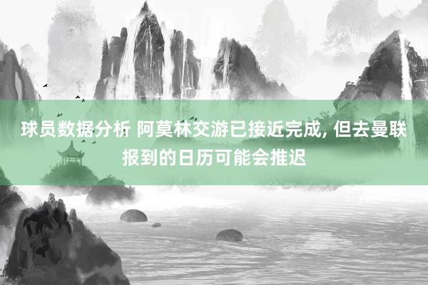 球员数据分析 阿莫林交游已接近完成, 但去曼联报到的日历可能会推迟