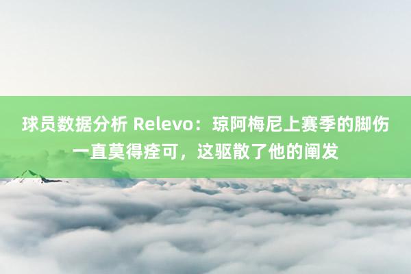 球员数据分析 Relevo：琼阿梅尼上赛季的脚伤一直莫得痊可，这驱散了他的阐发